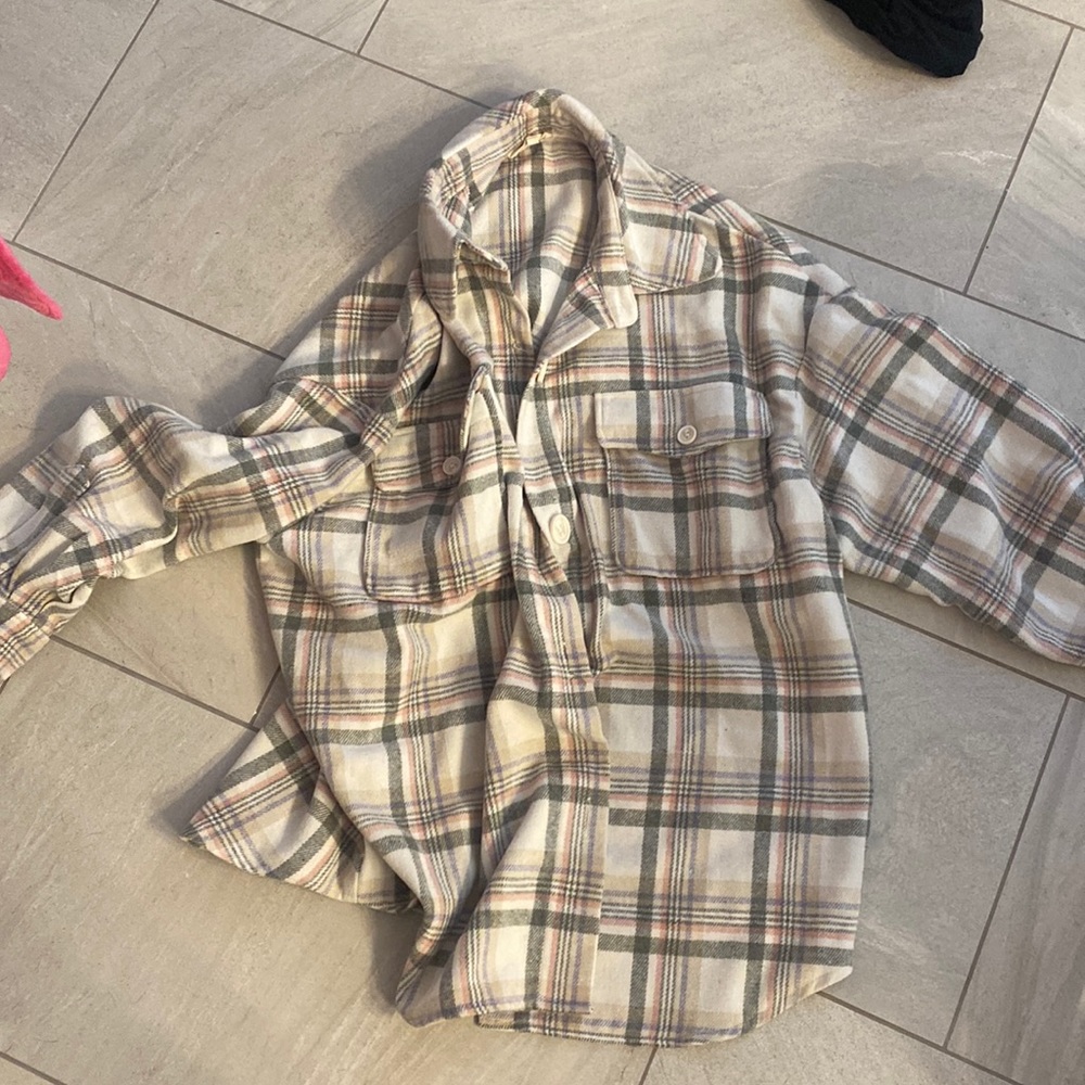 Maternity shacket size medium euc